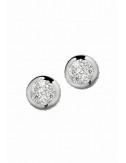 Pendientes de oro blanco con diamantes