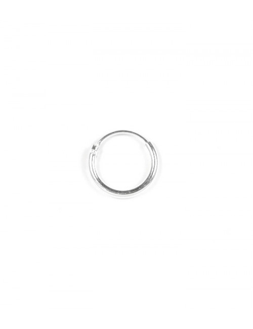 Aros Plata Liso 12 X 1.5mm