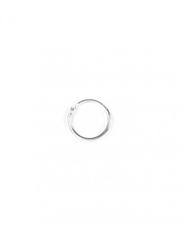 Aros Plata Liso 10 X 1.2mm