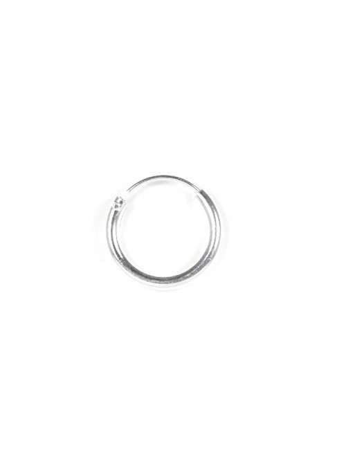 Aros Plata Liso 14 X 2mm