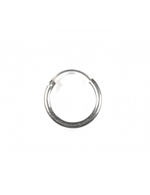 Aros Plata Liso 16 X 2.5mm