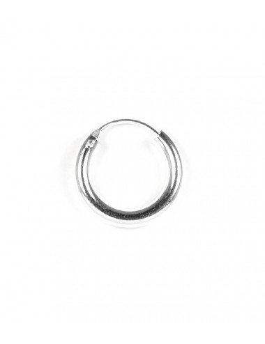 Aros Plata Liso 16 X 3mm