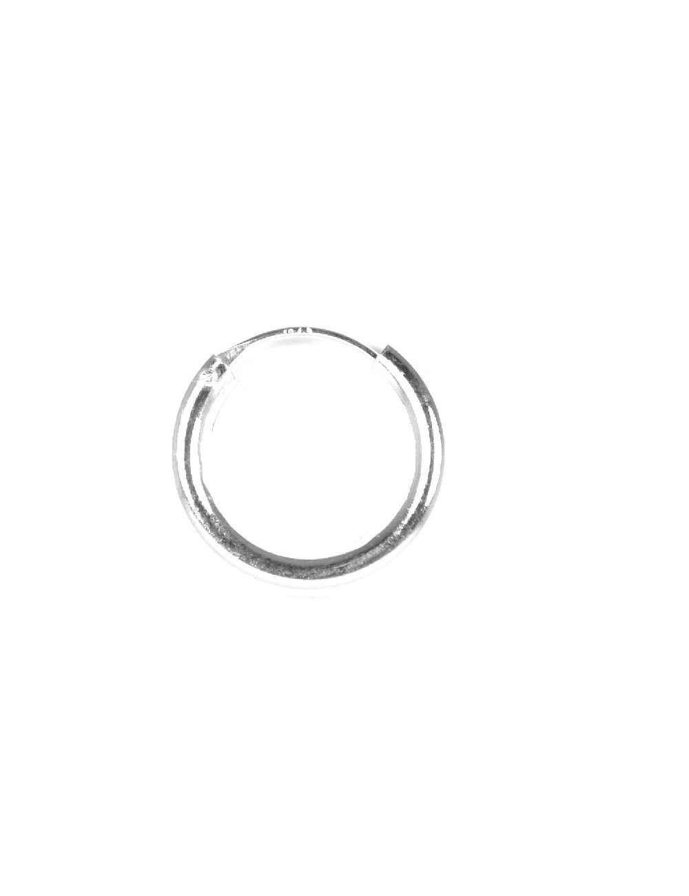 Aros Plata Liso 18 X 3mm