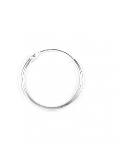 Aros Plata Liso 18 X 1.5mm