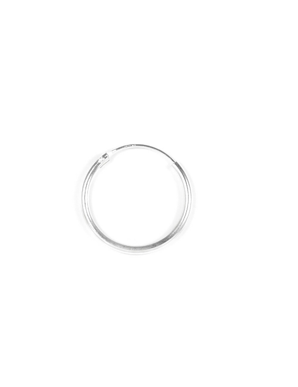 Aros Plata Liso 18 X 1.5mm