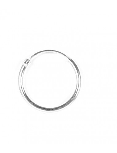 Aros Plata Liso 18 X 2mm