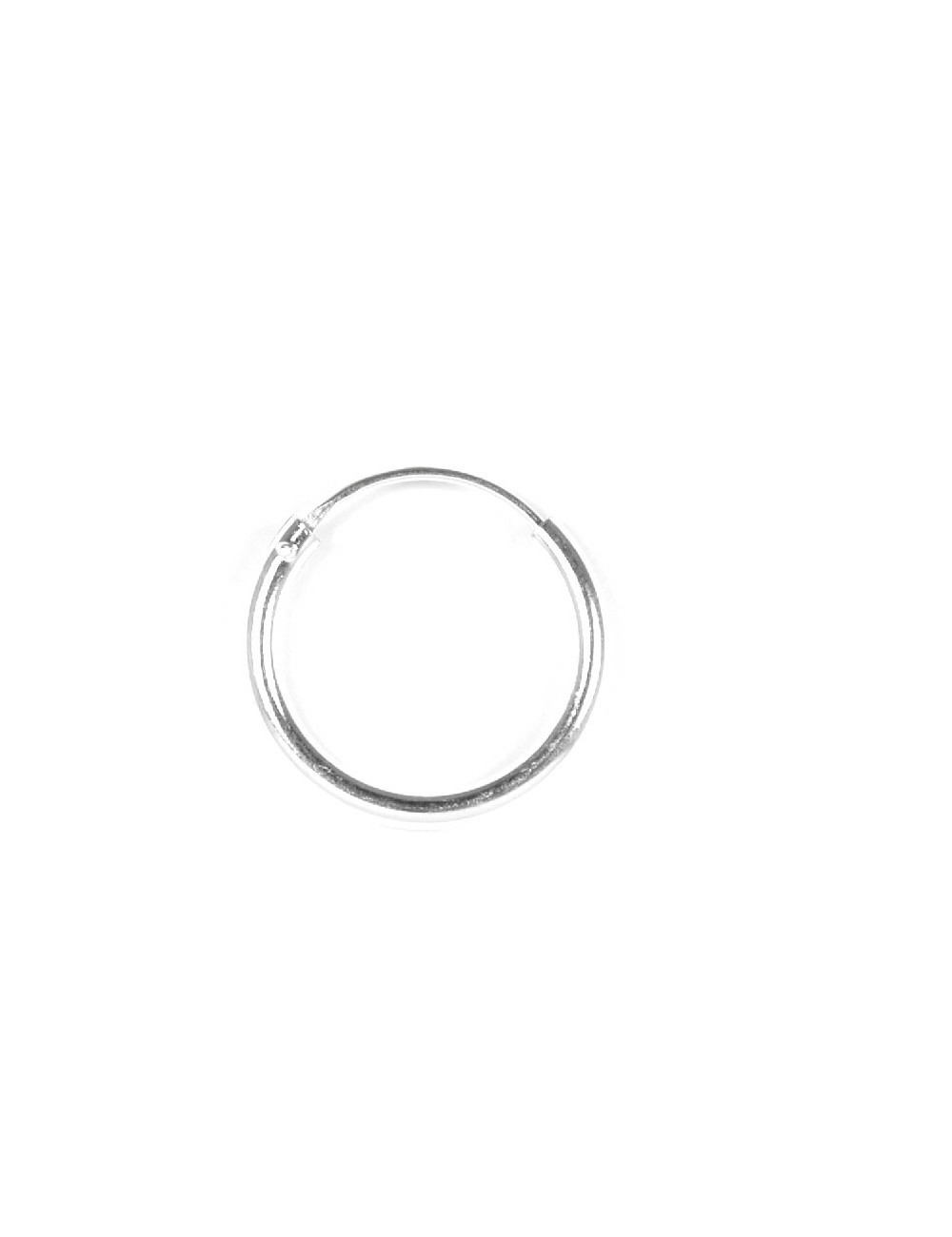 Aros Plata Liso 18 X 2mm