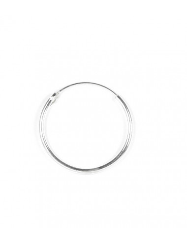 Aros Plata Liso 18 X 1.2mm