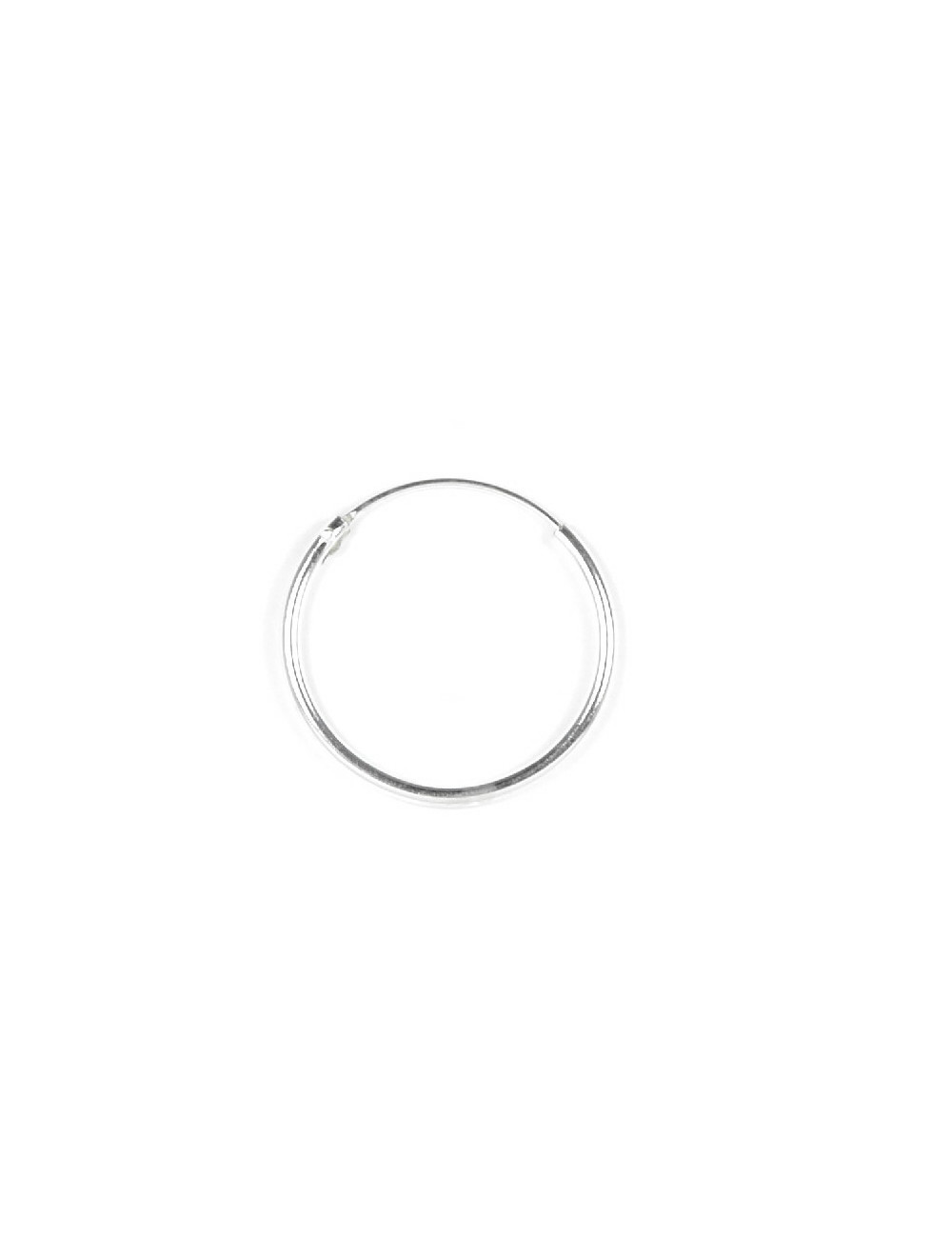 Aros Plata Liso 18 X 1.2mm