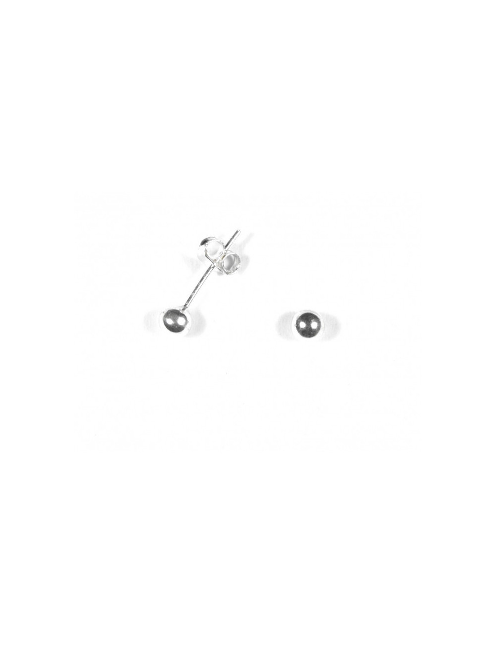 Pendientes Bola 3mm