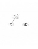 Pendientes Bola 2mm