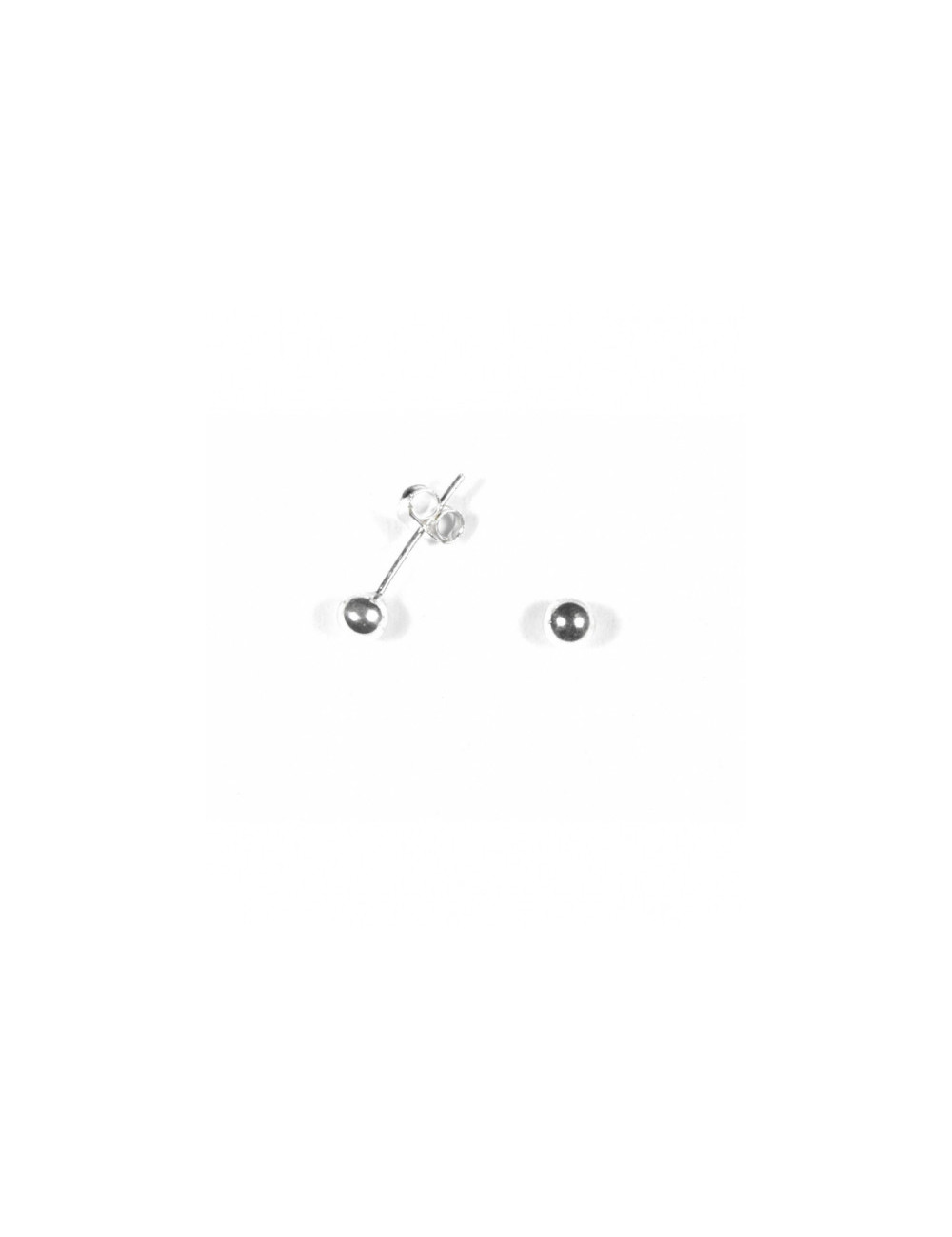 Pendientes Bola 2mm